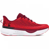 Buty sportowe męskie - Męskie buty do biegania Under Armour UA Infinite Pro - czerwone - miniaturka - grafika 1