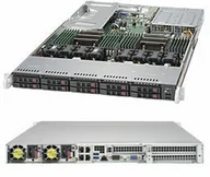 Serwery - Supermicro SuperServer 1029U-TR4 Intel® C621 LGA 3647 (Socket P) Rack (1U) Czarny, Szary - miniaturka - grafika 1