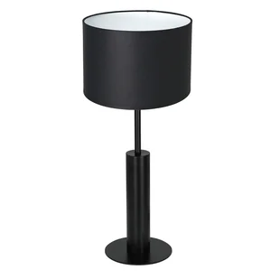 Luminex Table lamps 3677 Lampa stołowa lampka 1x60W E27 czarny/biały - Lampy stojące - miniaturka - grafika 1