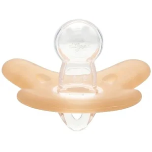 CANPOL BABIES SILIKONOWY SMOCZEK USPOKAJAJĄCY 100% SILIKON SYMETRYCZNY 0-6m - Smoczki uspokajające - miniaturka - grafika 1