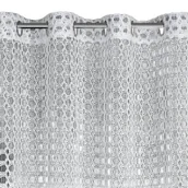 Firany - Firana gotowa EUROFIRANY Carmen 140 x 250 cm Biały - miniaturka - grafika 1