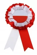 Dekoracje domu - Kotylion "Biało-Czerwoni" - miniaturka - grafika 1