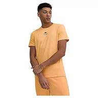 Koszulki męskie - 4F Koszulka męska, Koral łososiowy, S - miniaturka - grafika 1