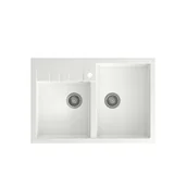 Zlewozmywaki - Zlewozmywak granitowy Farmer Quadron - miniaturka - grafika 1