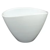 Donice - Osłonka owal 405 18 cm biała - miniaturka - grafika 1