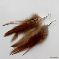 Kolczyki - PIÓRKO kolczyki - miniaturka - grafika 1