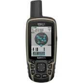 Akcesoria do nawigacji - Garmin GPSMAP 65, przycisk ręczny z rozszerzoną obsługą satelitarną, technologią wielopasmową i kolorowym wyświetlaczem 2,6" 010-02451-01 - miniaturka - grafika 1