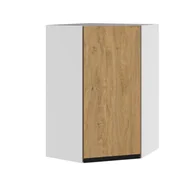 Meble kuchenne - Bari Plus Szafka Wisząca Wysoka Narożna Prawa Gnwu-H92 Dąb Kamienny - miniaturka - grafika 1