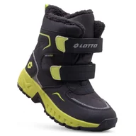 Buty trekkingowe dziecięce - Buty zimowe dziecięce śniegowce LOTTO ALSTYNE TEX K ocieplane - miniaturka - grafika 1