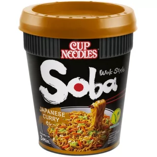 Nissin Original Nissin Cup Noodles, soba o smaku japońskiego curry 90g - Nissin 2069-uniw - Szybkie dania obiadowe - miniaturka - grafika 1