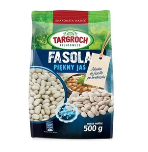 Targroch Fasolka piękny jaś 500g - - Zdrowa żywność - miniaturka - grafika 1