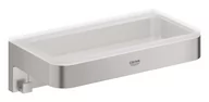 Półki łazienkowe - Grohe QuickFix Start Cube - Półka, długość 20 cm, Supersteel 41107DC0 - miniaturka - grafika 1