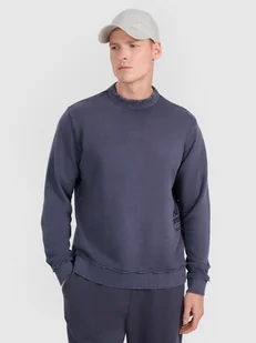 4F Bluza dresowa nierozpinana bez kaptura męska - szara 3XL - Bluzy męskie 4F Bluza dresowa nierozpinana bez kaptura męska - szara 3XL - Bluzy męskie - miniaturka - grafika 1