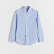 Reserved - Koszula slim fit w paski - Niebieski