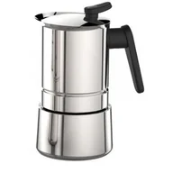 Zaparzacze i kawiarki - Pedrini Kawiarka PEDRINI Steel Moka 6 TZ - miniaturka - grafika 1
