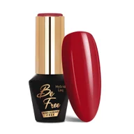 Lakiery hybrydowe - Lakier hybrydowy Molly Nails BeFree Elegance Fire red HEMA/Di-HEMA Free 10g Nr 5 - miniaturka - grafika 1