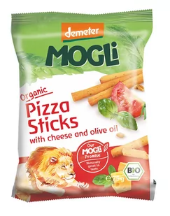 Mogli PALUSZKI O SMAKU PIZZY Z SEREM I OLIWĄ Z OLIWEK BIO 75 g - - Paluszki - miniaturka - grafika 1