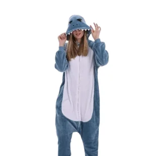 Piżama Onesie, Kigurumi - Rekin SLP-A S:145 - 155cm - Moda i Uroda OUTLET - miniaturka - grafika 1
