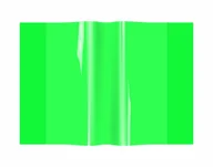 Szkolne artykuły papiernicze - Okładka na zeszyt A5/PVC neon zielona Biurfol - 10szt. - miniaturka - grafika 1