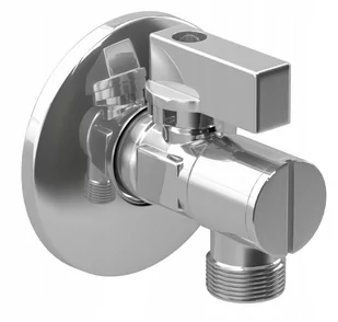 Zawór Kątowy Z Filtrem Do Baterii 1/2x3/8 - Zawory i kraniki - miniaturka - grafika 1