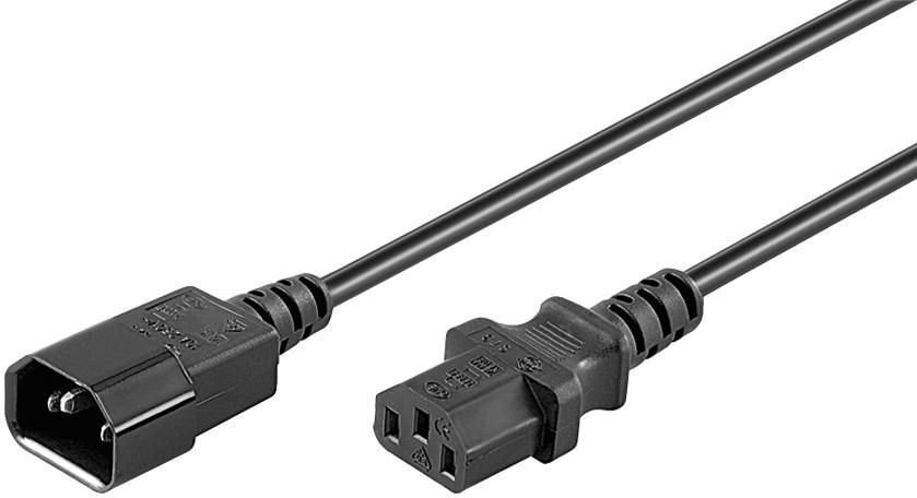 MicroConnect Power Cord C13 - C14 1,8m PE040618-6A