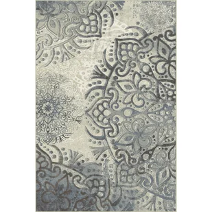Dywan wełniany Moon Boho Silver 200 x 300 cm - Dywany - miniaturka - grafika 1