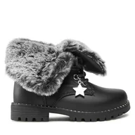 Buty dla dziewczynek - Kozaki Mayoral 44392 Czarny - miniaturka - grafika 1