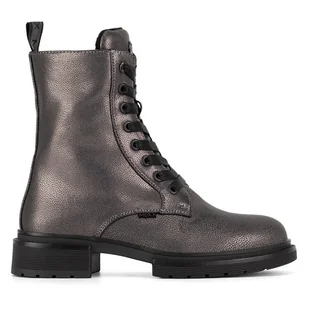 Botki MEXX MI001712343W Srebrny - Botki damskie - miniaturka - grafika 1