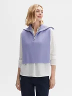 Swetry damskie - OPUS Narzutka "Awesti" w kolorze fioletowym - miniaturka - grafika 1