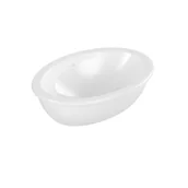 Umywalki - Villeroy & Boch Loop & Friends Umywalka wpuszczana w blat 66x47 cm z przelewem weiss alpin 4A630001 - miniaturka - grafika 1