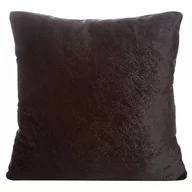 Poszewki na poduszki - EUROFIRANY Poszewka na poduszkę Riva czarna 40 x 40 cm - miniaturka - grafika 1