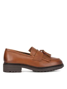 Sergio Bardi Mokasyny WI34-GALA-01SB Brązowy - Mokasyny damskie - miniaturka - grafika 1