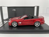 Samochody i pojazdy dla dzieci - Schuco Mercedesbenz Sl65 Amg Cabrio Red 1:43 450851200 - miniaturka - grafika 1