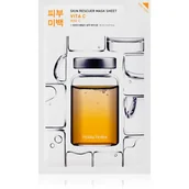 Maseczki do twarzy - Holika Skin Rescuer Mask Sheet maska w płacie Vita C 1 szt - miniaturka - grafika 1