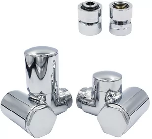 Varioterm Zawór regulacyjny INTEGRA ze złączką Pex/Cu /GZ1/2 /GW1/2 - chrom instalacja 1/2 - GW1/2 lewy IR02FK/L(GW1/2) - Zawory i kraniki - miniaturka - grafika 1