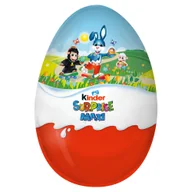 Inne słodycze - Kinder Niespodzianka Maxi Jajko z niespodzianką pokryte czekoladą mleczną 220 g - miniaturka - grafika 1