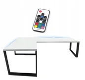 Biurka gamingowe - Biurko Gamingowe Narożne Loftowe 240X160 Producent Stabilne Komputerowe - miniaturka - grafika 1