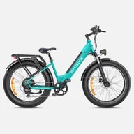 Rowery elektryczne - Rower elektryczny Engwe E26 damski zielony - miniaturka - grafika 1