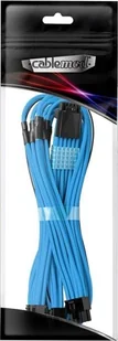 CableMod CableMod C-Series PRO ModMesh 12VHPWR to 3x PCI-e Kabel for Corsair - 60cm, light blue - Kable komputerowe i do monitorów - miniaturka - grafika 1