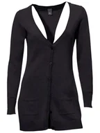 Swetry damskie - Heine Kardigan w kolorze czarnym - miniaturka - grafika 1