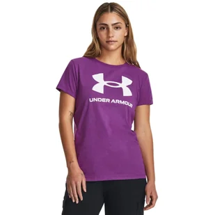 Koszulka damska Under Armour SPORTSTYLE LOGO SS - Koszulki sportowe damskie - miniaturka - grafika 1