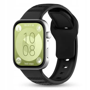 PASEK HW WATCH FIT 3 008 - CZARNY - PSK352 - Akcesoria do smartwatchy - miniaturka - grafika 1