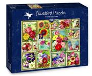 Puzzle - Puzzle 1500 Kolorowe kwiaty - miniaturka - grafika 1
