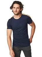 Koszulki męskie - s.Oliver T-shirt męski, Niebieski (Fresh Ink 5952), M - miniaturka - grafika 1