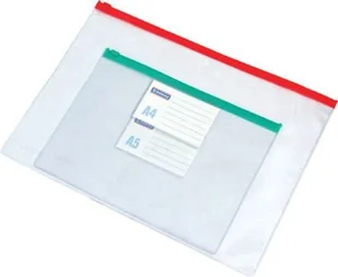 Donau Torebka z suwakiem , PVC, A4, transparentna 1798001PL-00 - Akcesoria do pakowania - miniaturka - grafika 3