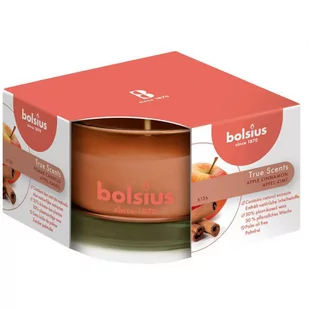 Świeca zapachowa w szkle True Scents pieczone jabłko Bolsius - Świece - miniaturka - grafika 1
