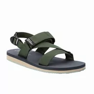 Sandały męskie - Sandały męskie Jack Wolfskin URBAN ENTDECKUNG BELT SANDAL M thyme green - 41 - miniaturka - grafika 1