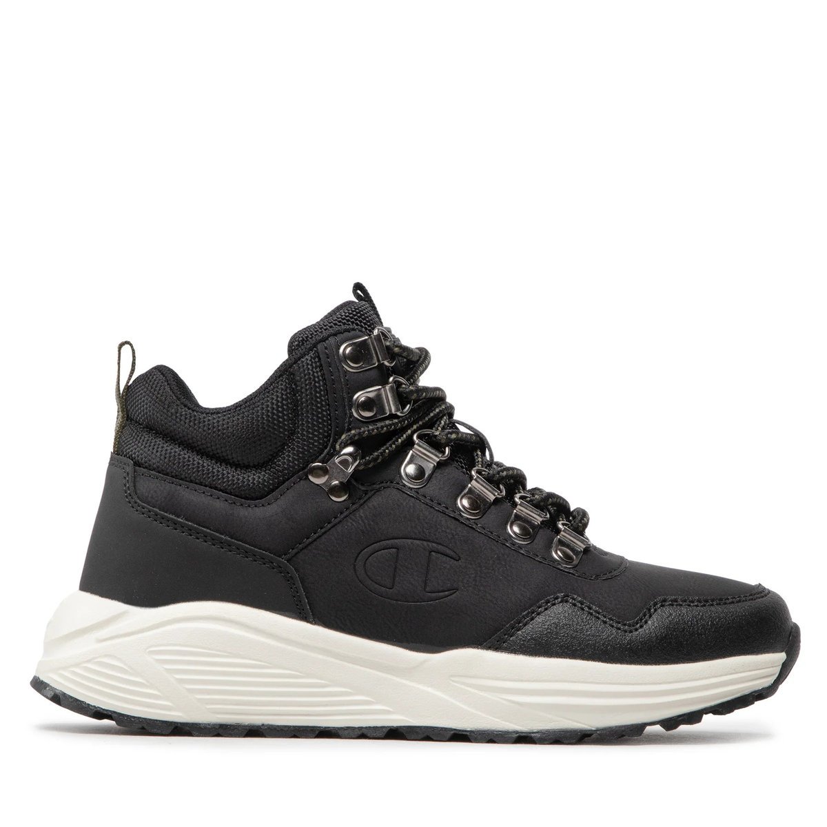 Buty dziecięce Champion S32441KK002 CLIMB RX MID B GS Czarne
