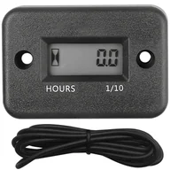 Części motocyklowe - LICZNIK MOTOGODZIN CZAS PRACY SILNIKA 12 / 24 V - miniaturka - grafika 1