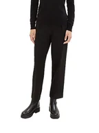 Spodnie damskie - TOM TAILOR Spodnie damskie, 14482 – Deep Black, 34W / 30L - miniaturka - grafika 1